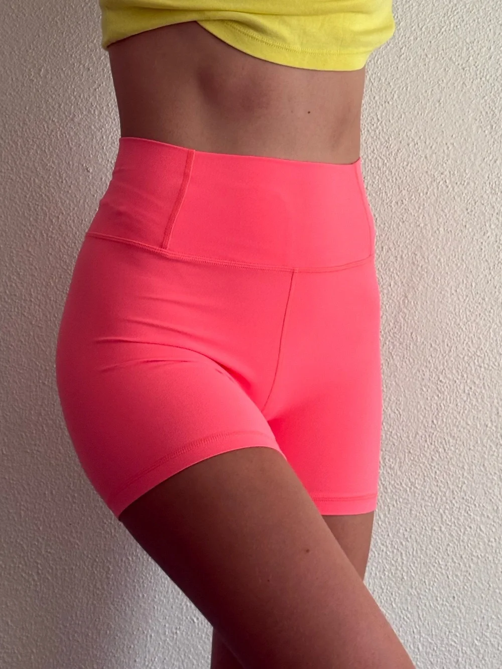 Free People Movement Pink Shorts